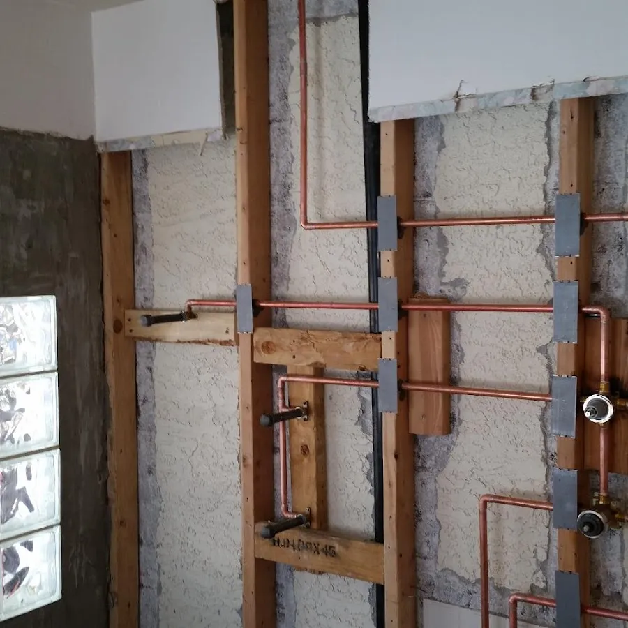 Copper pipe installation for Repiping in Machesney Park