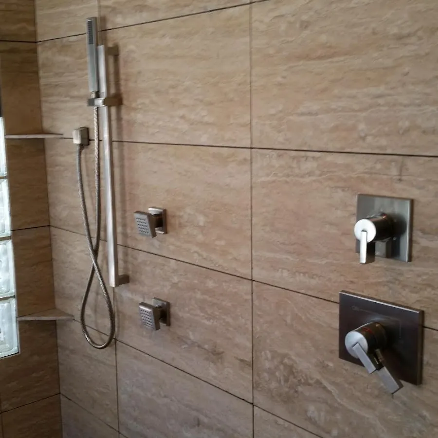 Shower fixture installation for Water Heater Replacement in Machesney Park